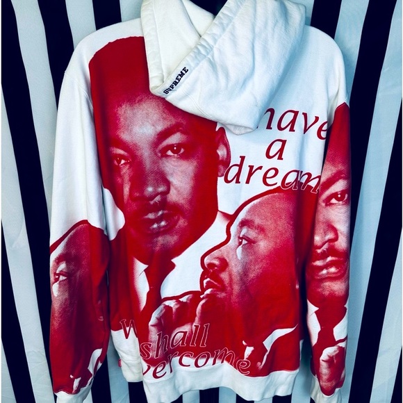 Supreme MLK Martin Luther King Jr. “I Have a Dream” Hoodie Sweatshirt - Picture 5 of 9